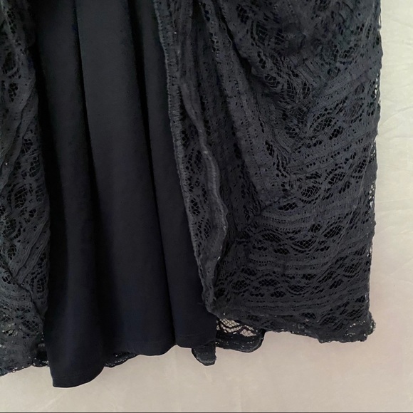 Navy Blue Lace Dress Juniors Size XL - Picture 5 of 10